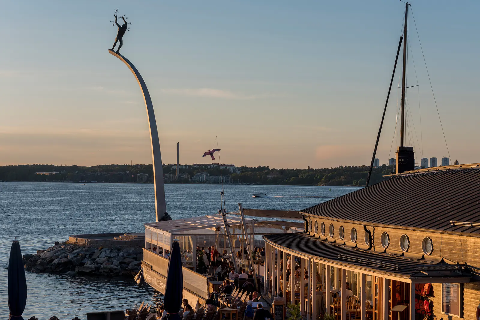 Restaurang vid Nacka strand